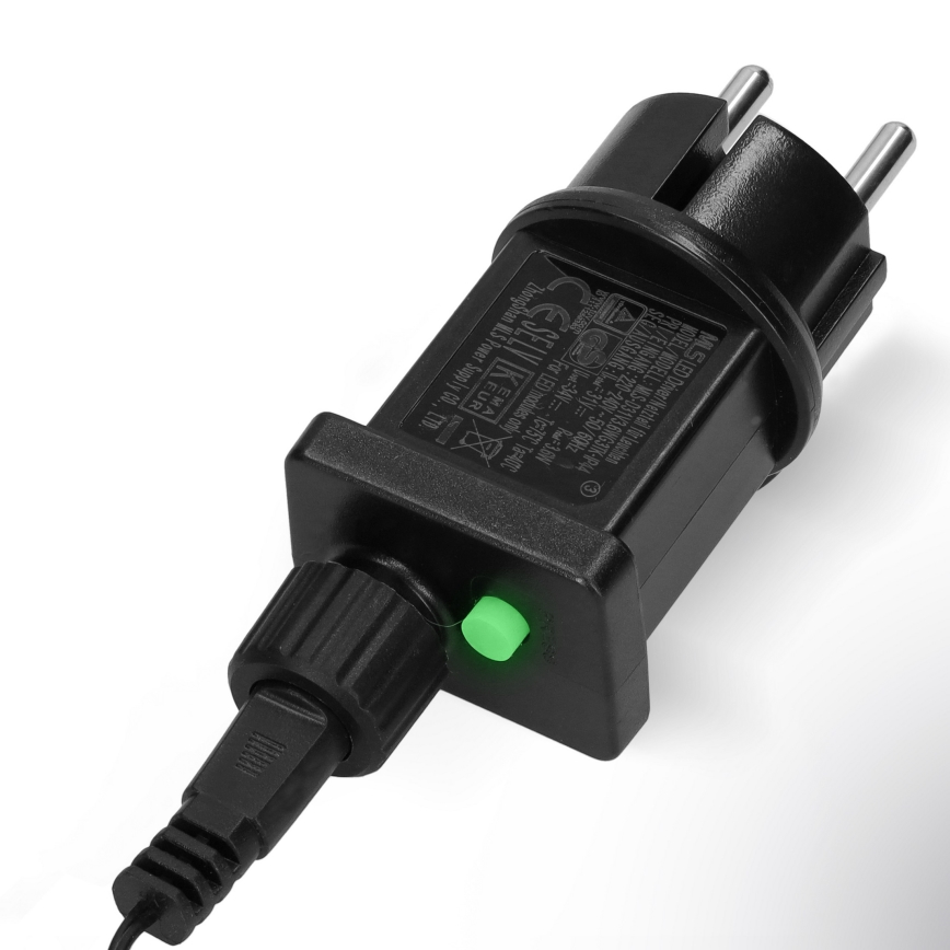 Brilagi - LED kültéri karácsonyi fényfüggöny, 160x LED, 7x2 m, IP44, meleg fehér