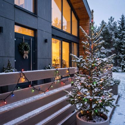 BRILAGI - LED kültéri karácsonyi fényfüzér 100xLED/8 világítási mód 13 m IP44 többszínű