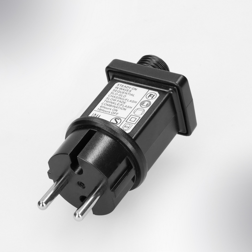 Brilagi - LED kültéri karácsonyi fényfüzér 200 LED/8 funkcióval 13 m IP44 meleg fehér jégcsapok