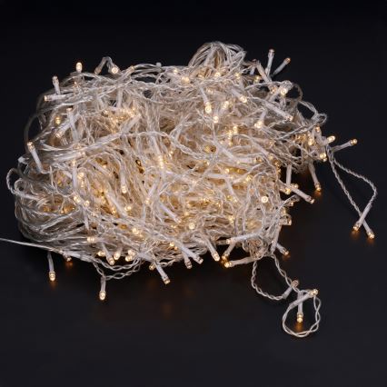 Brilagi - LED kültéri karácsonyi fényfüzér, 400 db LED, 8 féle üzemmód, 23 m, IP44, meleg fehér