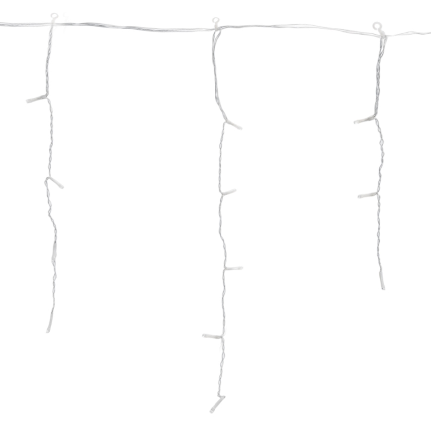 Brilagi - LED kültéri karácsonyi fényfüzér 400xLED/8 üzemmód 23x0,6m IP44 hideg fehér