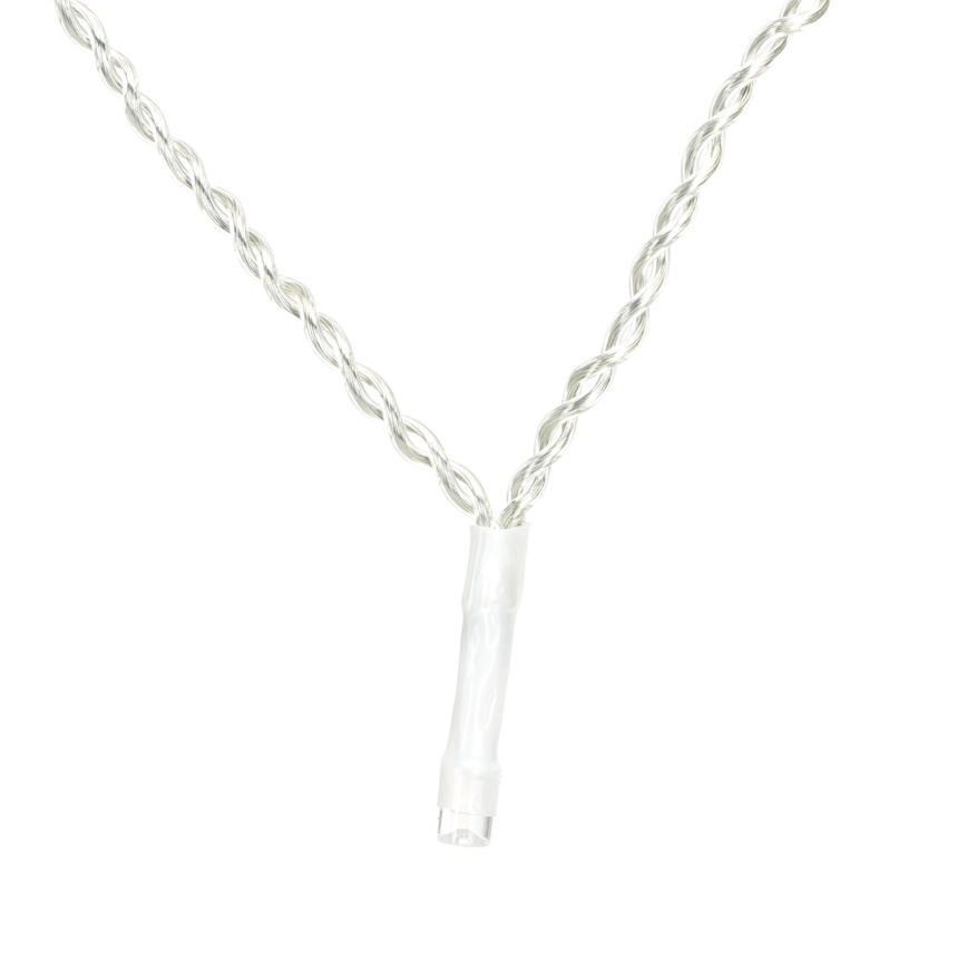 Brilagi - LED kültéri karácsonyi fényfüzér 400xLED/8 üzemmód 23x0,6m IP44 hideg fehér