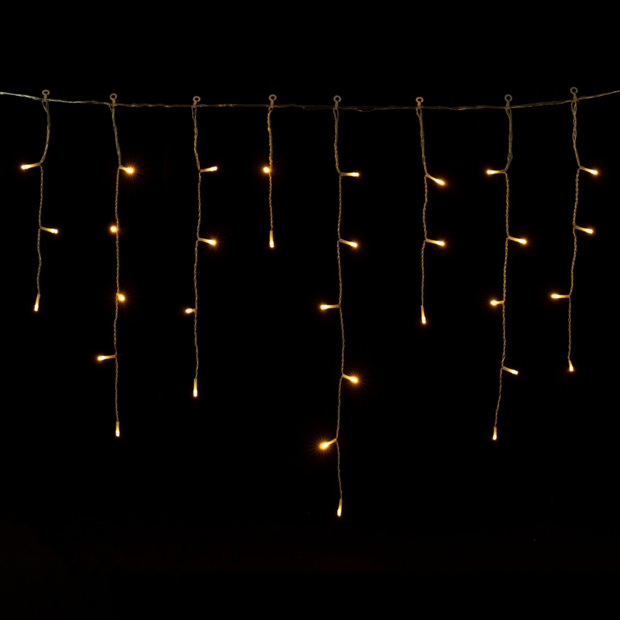 BRILAGI - LED kültéri karácsonyi fényfüzér 600xLED/6W/8 funkciós 33x0,6m IP44 meleg fehér