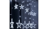 Brilagi - LED Kültéri karácsonyi függöny 123xLED/3xAA/USB 4,5m IP44 hideg fehér
