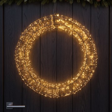 BRILAGI - LED Kültéri karácsonyi koszorú LED/5,4W/230V IP44 átm. 50 cm