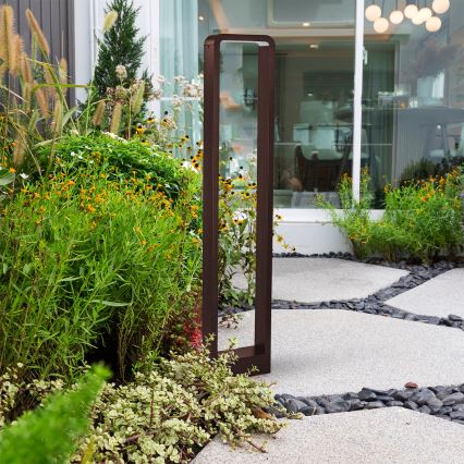 Brilagi - LED kültéri lámpa BARI LED/7W/230V 3000/4000/6000K barna IP54 80 cm