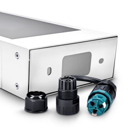 Brilagi - LED Kültéri lámpa BARI LED/7W/230V 3000/4000/6000K fehér IP54 80 cm