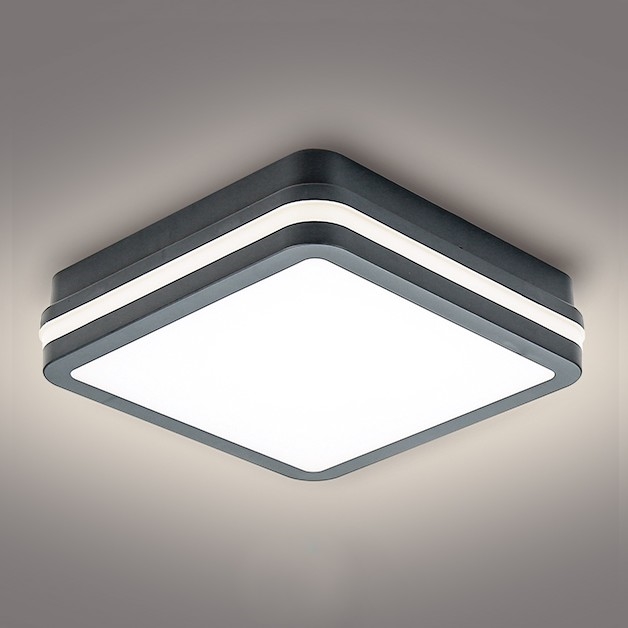 Brilagi - LED Kültéri lámpa BENE LED/18W/230V 22x22 cm antracit IP54