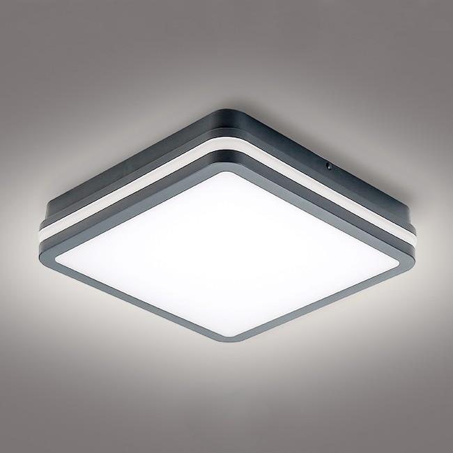 Brilagi - LED Kültéri lámpa BENE LED/24W/230V 26x26 cm antracit IP54
