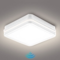 Brilagi - LED kültéri lámpa érzékelővel BENE LED/18W/230V 22x22 cm fehér IP54