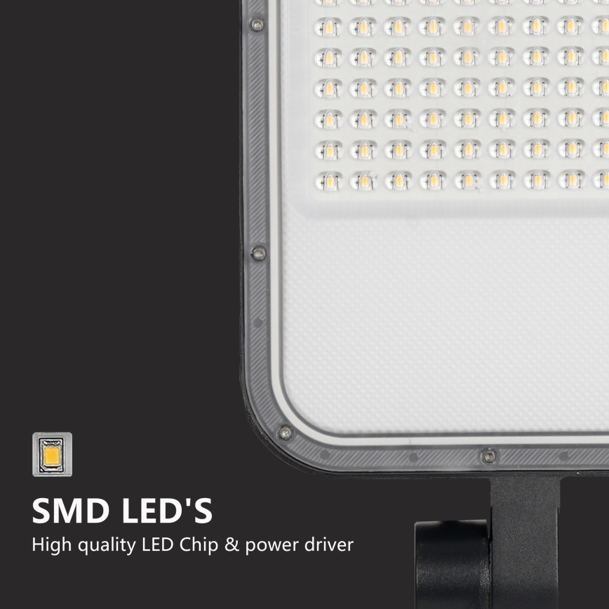 Brilagi - LED kültéri utcai lámpa 3 m-es oszloppal és csuklóval URBANLIGHT LED/100W/230V fekete IP65