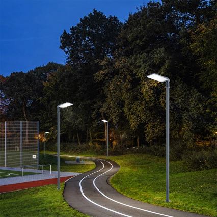 Brilagi - 3 m-es oszloppal és csuklóval ellátott kültéri LED utcai lámpa URBANLIGHT LED/200W/230V, antracit, IP65