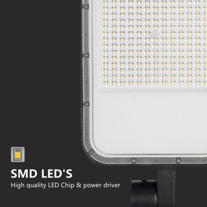 Brilagi - LED URBANLIGHT kültéri utcai lámpa 3 m-es oszloppal és állítható csuklóval, 200W/230V, fekete, IP65