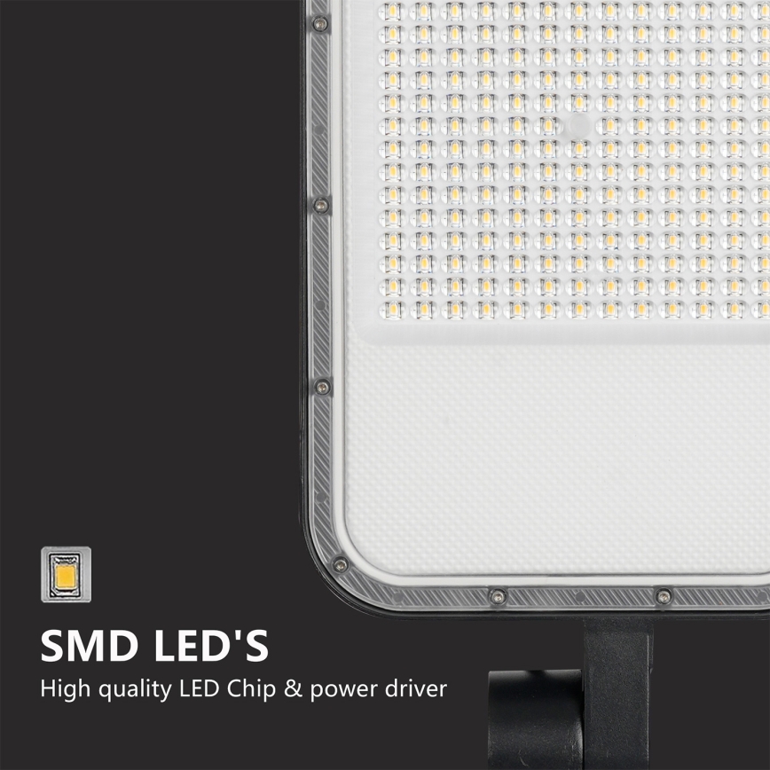 Brilagi - LED URBANLIGHT kültéri utcai lámpa 3 m-es oszloppal és állítható csuklóval, 200W/230V, fekete, IP65