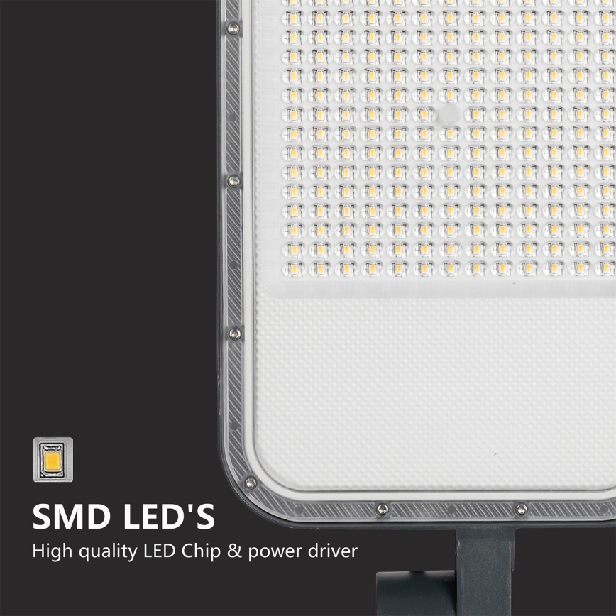 Brilagi - URBANLIGHT kültéri utcai LED lámpa oszloppal és csuklóval 5 m LED/200W/230V antracit IP65