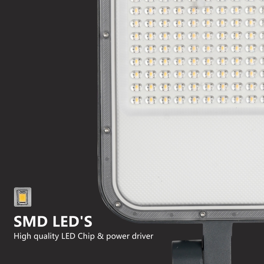 Brilagi - LED kültéri utcai lámpa oszloppal és csuklóval 3 m URBANLIGHT LED/100W/230V antracit IP65