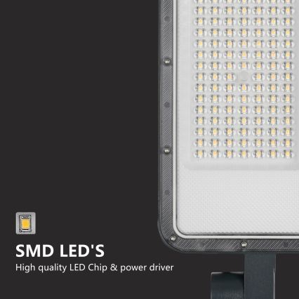 Brilagi - URBANLIGHT kültéri LED utcai lámpa oszloppal és csuklós szerkezettel 3 m LED/50W/230V antracit IP65