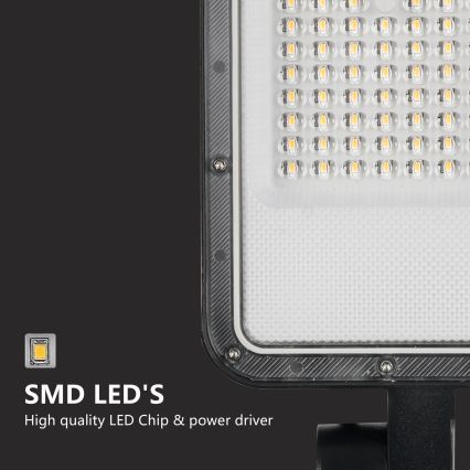 Brilagi - LED kültéri utcai lámpa oszloppal és állítható csuklóval 3 m URBANLIGHT LED/50W/230V fekete IP65