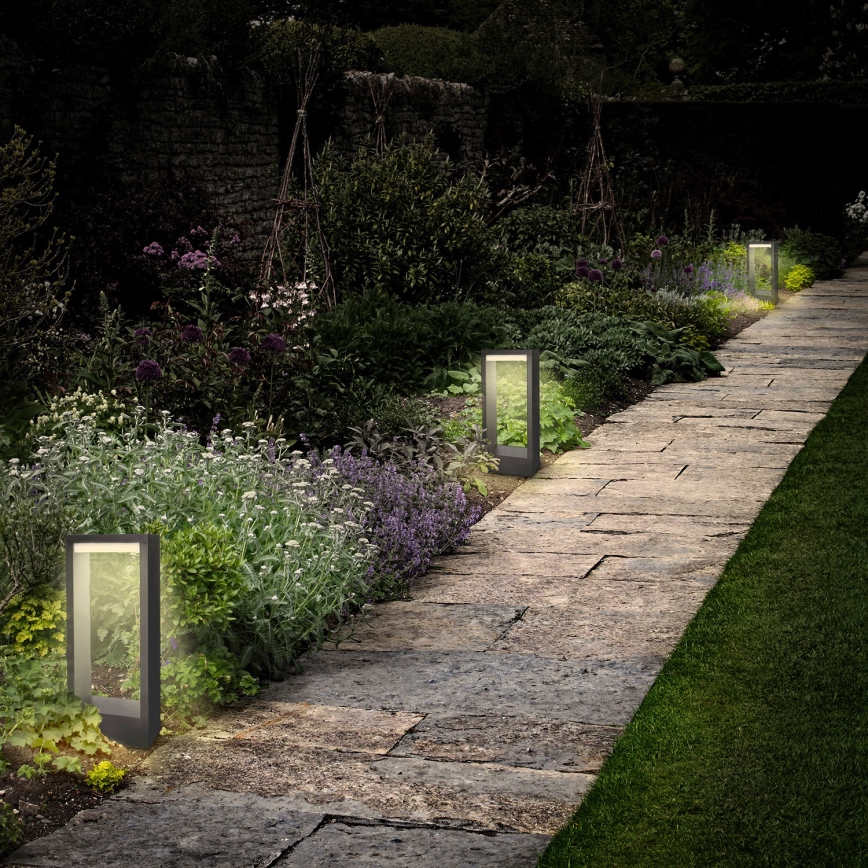 Brilagi - LED Kültéri lámpa RAGUSA LED/7W/230V 3000/4000/6000K antracit IP54 30 cm