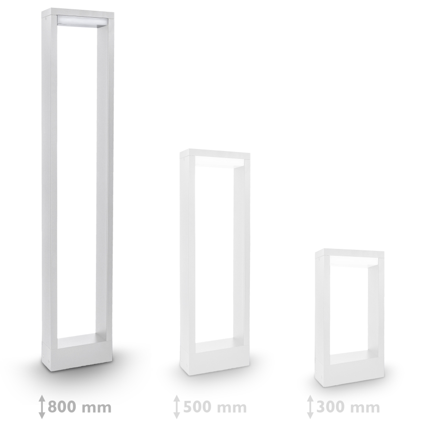 Brilagi - LED Kültéri lámpa RAGUSA LED/7W/230V 3000/4000/6000K fehér IP54 80 cm