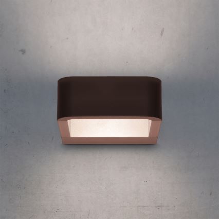 Brilagi - BARI kültéri LED fali lámpatest LED/7W/230V 3000/4000/6000K barna IP54