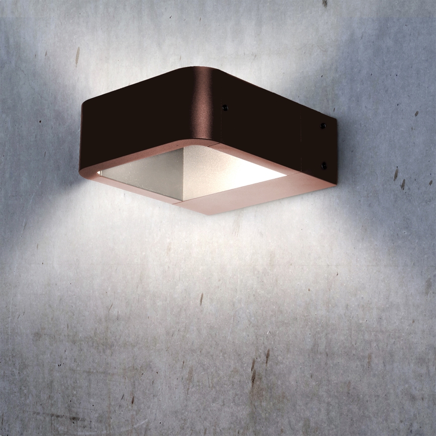 Brilagi - BARI kültéri LED fali lámpatest LED/7W/230V 3000/4000/6000K barna IP54