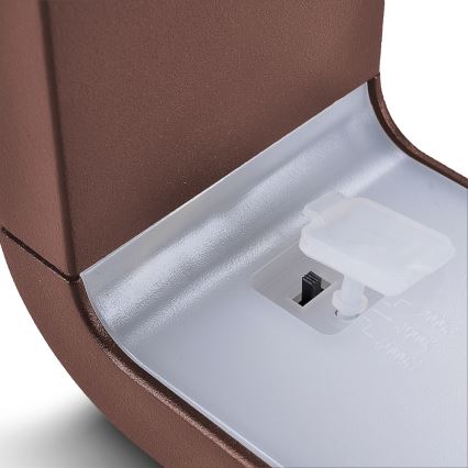 Brilagi - BARI kültéri LED fali lámpatest LED/7W/230V 3000/4000/6000K barna IP54