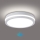 Brilagi - LED kültéri mennyezeti lámpa mozgásérzékelővel BENE LED/24W/230V átm. 26 cm fehér IP54