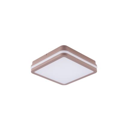 Brilagi - BENE kültéri LED mennyezeti lámpatest LED/18W/230V 21,5x21,5 cm barna IP54
