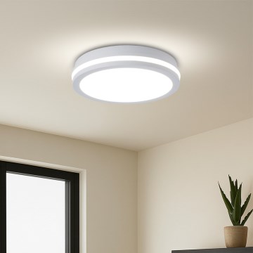 Brilagi - LED kültéri mennyezeti lámpatest BENE LED/24W/230V átm. 26 cm fehér IP54