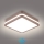 Brilagi - LED kültéri mennyezeti lámpatest érzékelővel BENE LED/18W/230V 21,5x21,5 cm barna IP54
