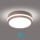Brilagi - LED kültéri mennyezeti lámpatest érzékelővel BENE LED/18W/230V átm. 21,5 cm barna IP54