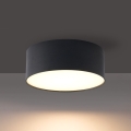 BRILAGI - LED kültéri mennyezeti lámpatest FORIS LED/14W/230V átm. 12 cm fekete IP44