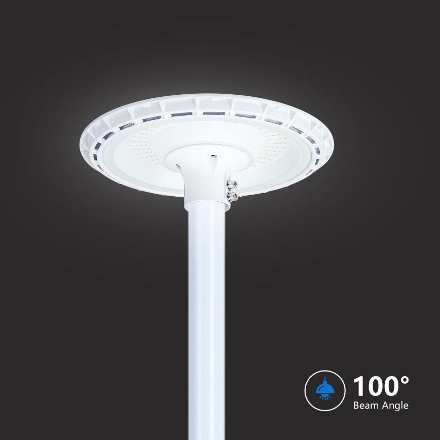 Brilagi - LED kültéri utcai lámpa 3 m-es oszloppal URBANSPARK LED/120W/230V fehér IP65