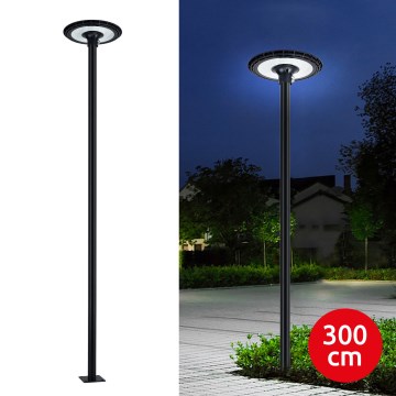 Brilagi - LED kültéri utcai lámpa 3 m-es oszloppal URBANSPARK LED/120W/230V fekete IP65