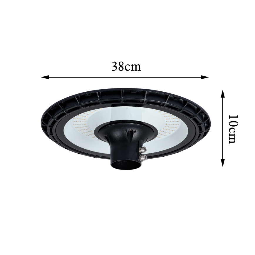 Brilagi - LED kültéri utcai lámpa 3 m-es oszloppal URBANSPARK LED/60W/230V fekete IP65