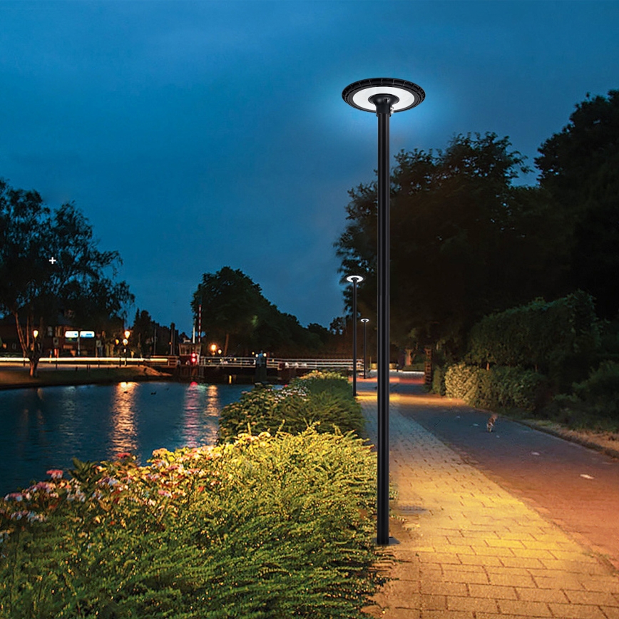 Brilagi - LED kültéri utcai lámpa 3 m-es oszloppal URBANSPARK LED/120W/230V fekete IP65
