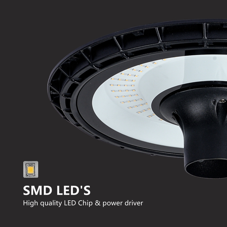 Brilagi - LED kültéri utcai lámpa 3 m-es oszloppal URBANSPARK LED/120W/230V fekete IP65
