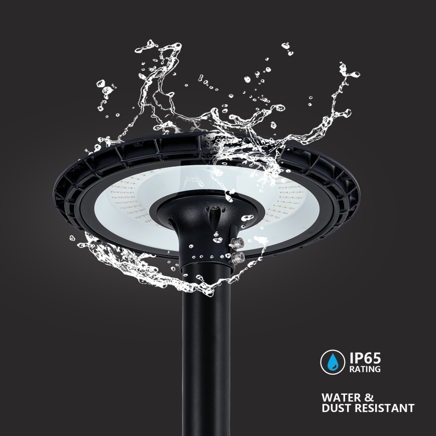 Brilagi - LED kültéri utcai lámpa 3 m-es oszloppal URBANSPARK LED/120W/230V fekete IP65