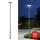 Brilagi - LED kültéri utcai lámpa 5 m-es oszloppal URBANSPARK LED/120W/230V antracit IP65