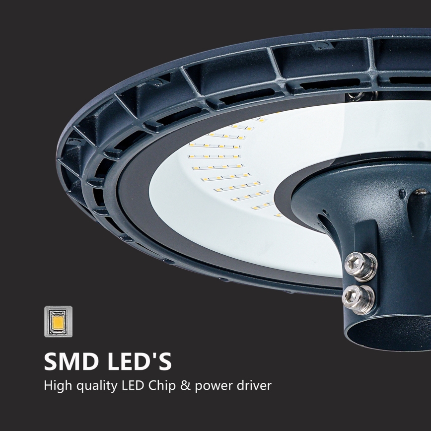 Brilagi - LED kültéri utcai lámpa 5 m-es oszloppal URBANSPARK LED/120W/230V antracit IP65