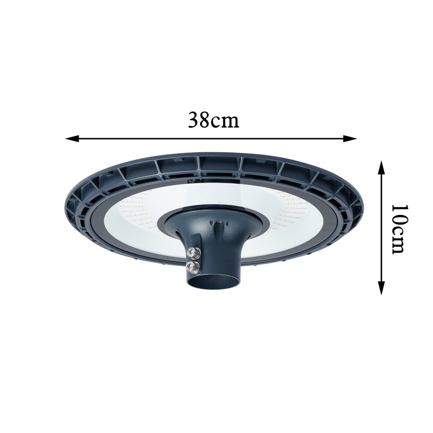 Brilagi - LED kültéri utcai lámpa 5 m-es oszloppal URBANSPARK LED/120W/230V antracit IP65