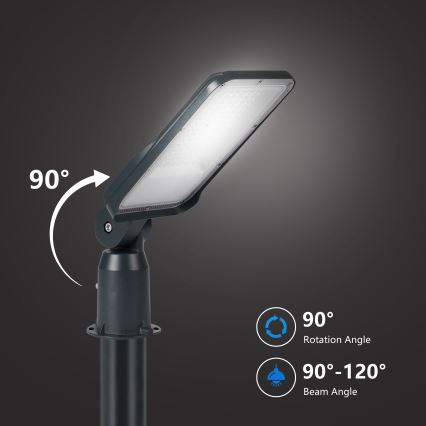 Brilagi - URBANLIGHT kültéri utcai LED lámpa állítható csuklóval 50W/230V antracit IP65