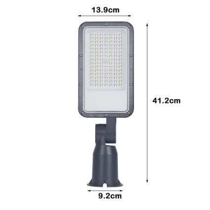 Brilagi - URBANLIGHT kültéri utcai LED lámpa állítható csuklóval 50W/230V antracit IP65