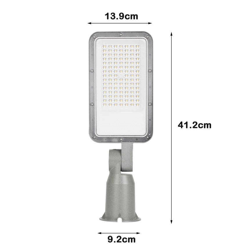 Brilagi - LED kültéri utcai lámpa állítható csuklóval URBANLIGHT LED/50W/230V szürke IP65