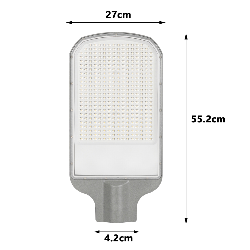 Brilagi - LED kültéri utcai lámpa URBANLIGHT LED/200W/230V szürke IP65