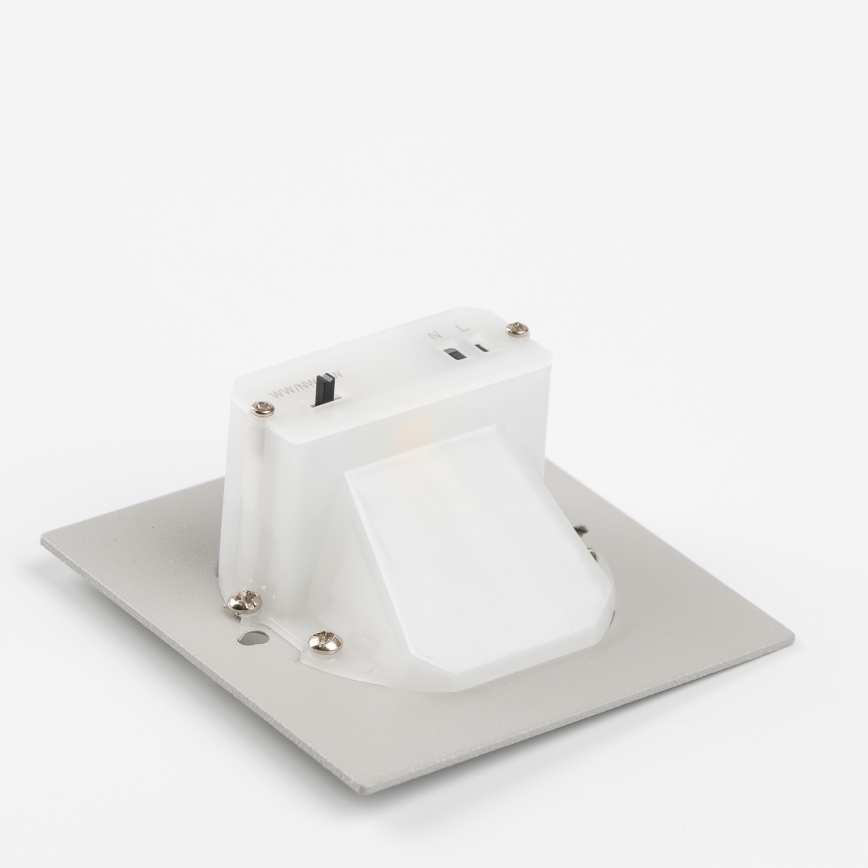 Brilagi - LED lépcsővilágító lámpatest mozgás- és alkonyatérzékelővel JACK LED/1,5W/230V 3000/4000/6500K fekete