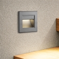 Brilagi - LED lépcsővilágító lámpatest STEP LIGHT LED/1,5W/230V IP44 antracit