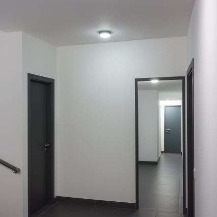 Brilagi - LED Mennyezeti ipari lámpa SIMA LED/12W/230V IP65 fekete