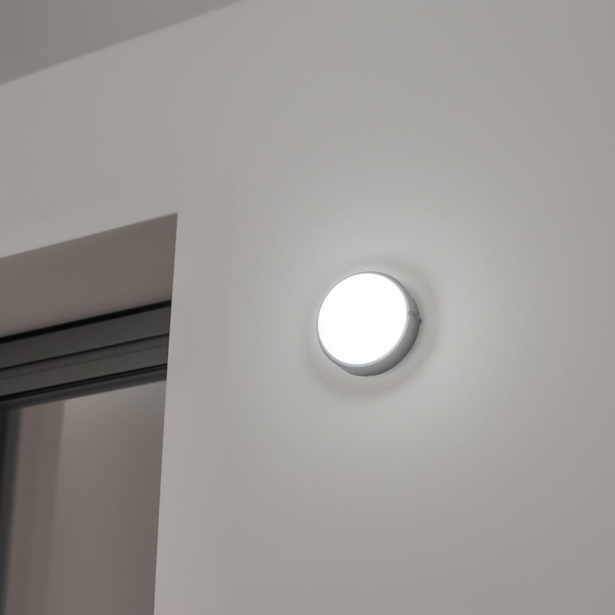 Brilagi - LED Mennyezeti ipari lámpa SIMA LED/12W/230V IP65 fekete